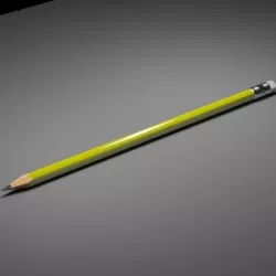 Pencil 3D model