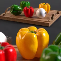 Peppers 3D model