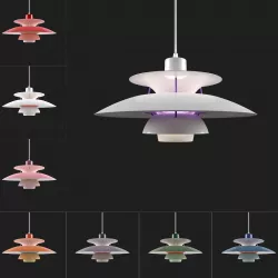 PH 5 Lamp - 8 Colors with IES - Louis Poulsen  - 3D Model 3D model