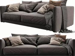 Poliform Bristol 2 Seater 3D model