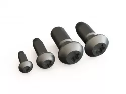 Profile aluminium core screws 3D model