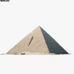 Pyramid of Menkaure 3D model