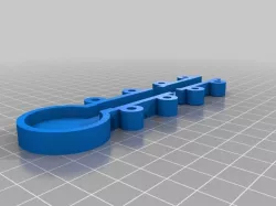 Quadrocopter motor mount for 10x10mm alu tube