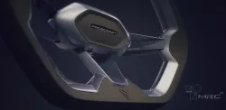 Ragecraft steering wheel Low-poly  3D model