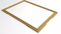 Rectangle Picture Frame 3D model