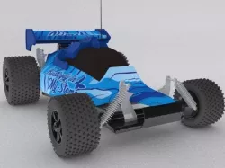 Remote Control Car 3D model