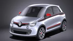  Renault Twingo 2017 VRAY 3D model