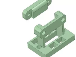 Rigidbot Flat Cable Clamp