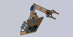 robotic arduino arm 3D model