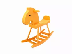 Rocking Horse 3D model