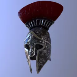 Roman Helmet Empire 3D model