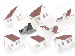 Roof Set 3D model