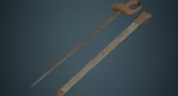Sabre 2C Low-poly  3D model