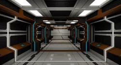 Sci Fi Corridor 3D model