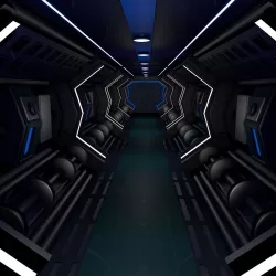 Sci Fi Corridor  3D model