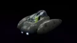 Sea Vehicle - Scifi Vehicle  Low-poly  3D model
