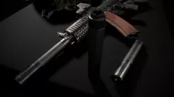 Silencer AK74 Low-poly  3D model