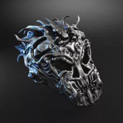 skull beast jewellery 3D model