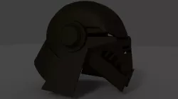 Star Wars Second sister sith inquisitor helmet 3D model