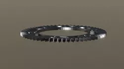 Steel gear 3D model