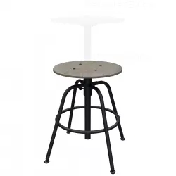 Stool KULLABERG - IKEA - adjustable height 3D model