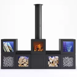 Stove-transformer Speetbox By Starck Set 1 3D model