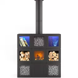 Stove-transformer Speetbox By Starck Set 2 3D model