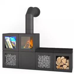 Stove-transformer Speetbox By Starck Set 3 3D model