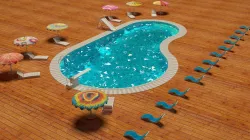 Swimming Pool 3D model