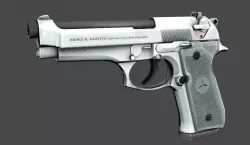 T 92F 3D model Low-poly  3D model