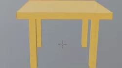 Table 3D model 3D model