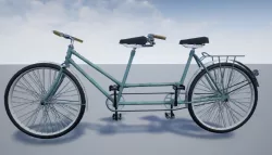tandem bike 3D model
