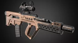 TAR 21 rifle Low-poly  3D model
