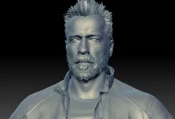 Terminator  Low-poly  3D model