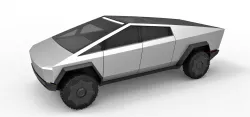 Tesla Cyberpunk truck 3D model