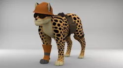 TF2 Engineer Serval Low-poly  3D model