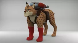TF2 Medic Lynx Low-poly  3D model