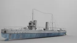 The Sultanhisar Torpedo Boat 3D model