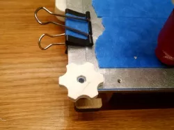 Thumbwheel for M3 Locknut, Printrbot Simple bed leveling