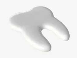 Tooth sticker 3D model