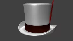 Top Hat 3D model