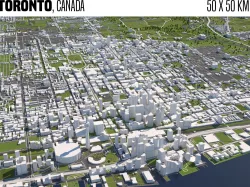 Toronto Canada 3D model