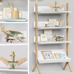 Toys and furniture set 60 3D model