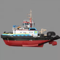  Tug boat 30m Low-poly  3D model