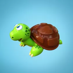 Turtle 3D model