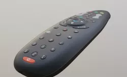 tv remote controller 3D model