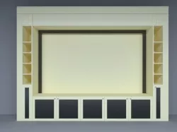 TV unit 3D model