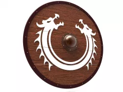 Viking shield 3D model