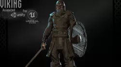 Vikings pack Low-poly  3D model