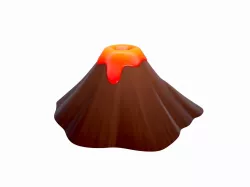 Volcano 3D model